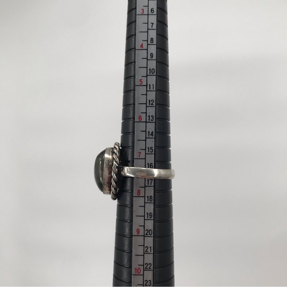 Oval Shaped Labradorite Ring - Picture 6 of 6